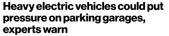 Did You Know ELECTRIC VEHICLES Weigh More?