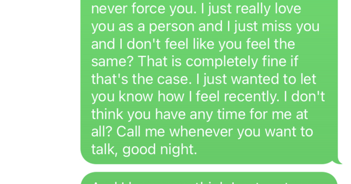 Was this paragraph horrible that I sent to my boyfriend? - GirlsAskGuys