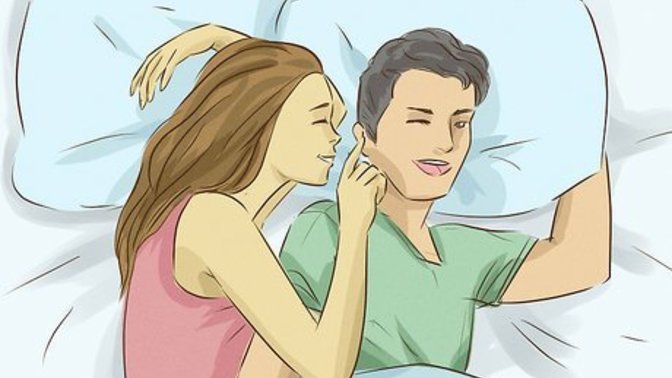 What does it mean when 2 women start having a conversation about intimacy under your presence?