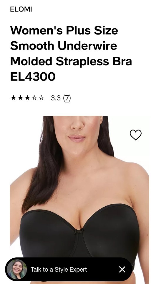 Is there such a thing as a well fitting strapless bra?
