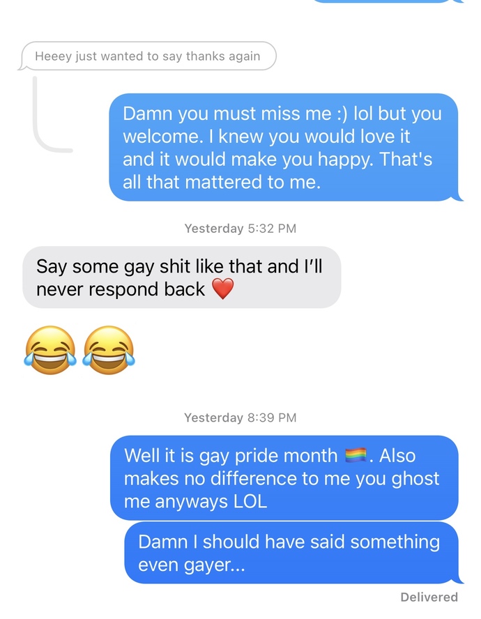 Am I being Gay?