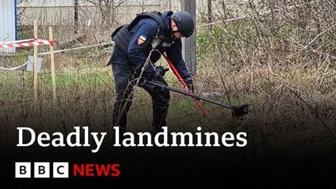 Do you support using land mines in a war?