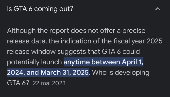 Excited for GTA 6?