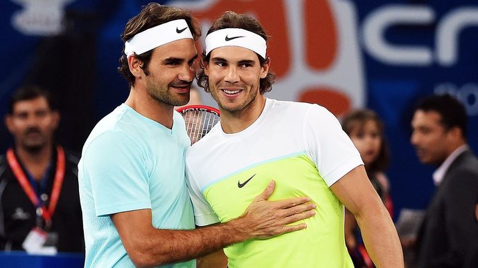 Roger federer and Rafael Nadal