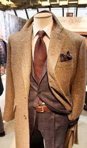 Getting dressed up a more vintage/classic style. I have two Ralph Lauren suits similar to this style.