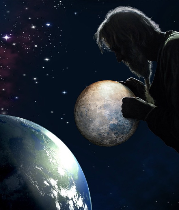 Maybe these clowns will fly right if I bounce the moon off their foreheads.