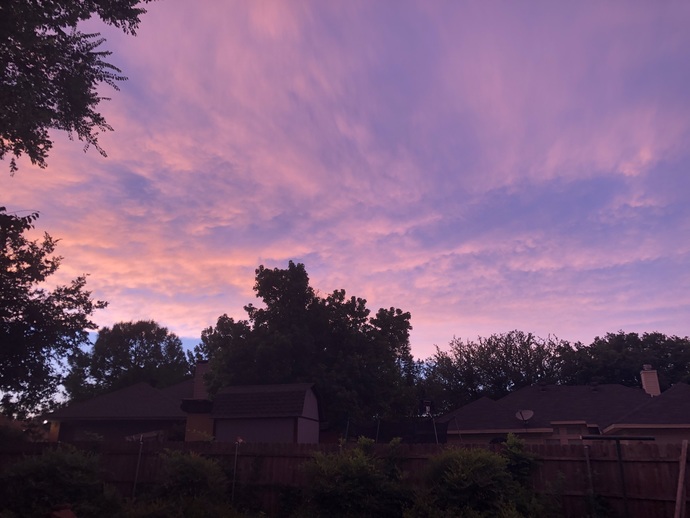 There have been some amazing ones recently. These photos are not edited