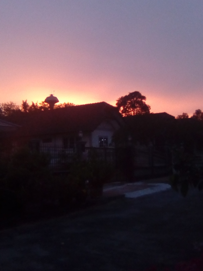 What does your sunset look like?