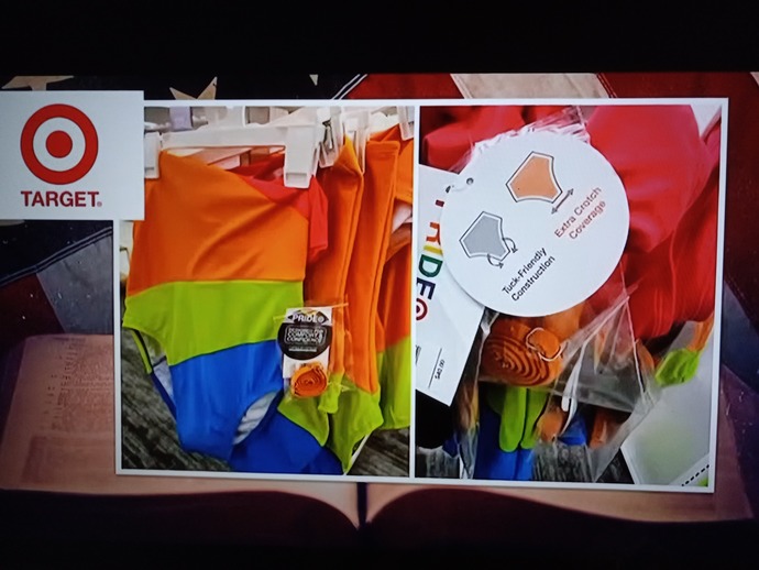 So why are we angry at Targets Pride clothing?