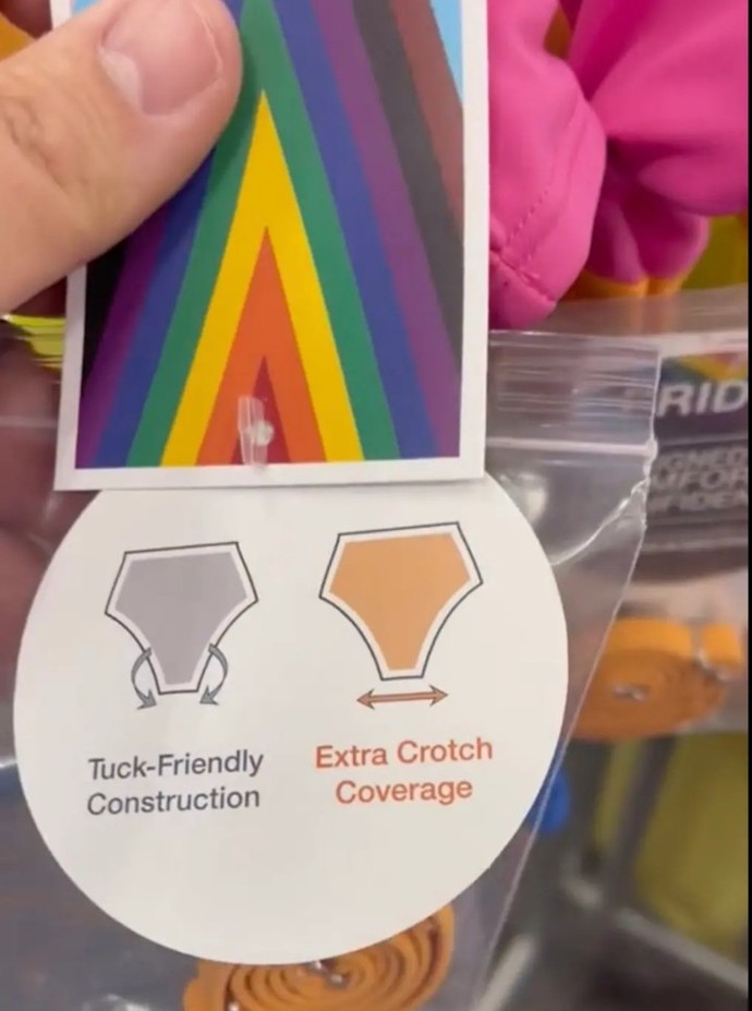 So why are we angry at Targets Pride clothing?