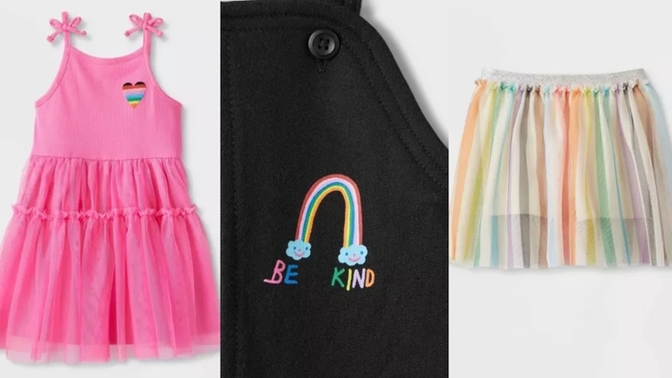 So why are we angry at Targets Pride clothing?