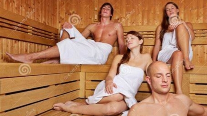 What do you WEAR in the SAUNA?