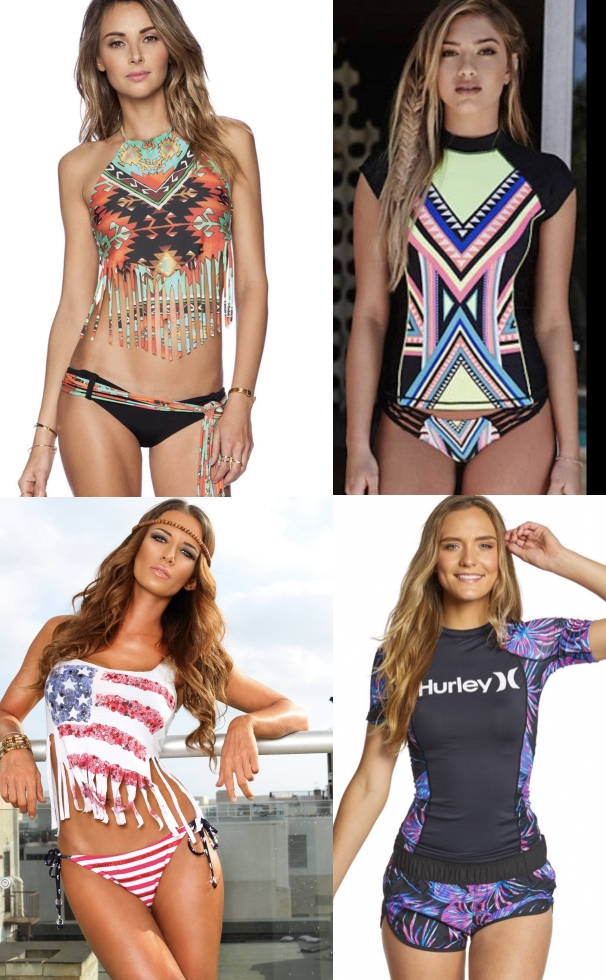 Why are Women embarrassed to wear A two piece swim suit at a pool party?