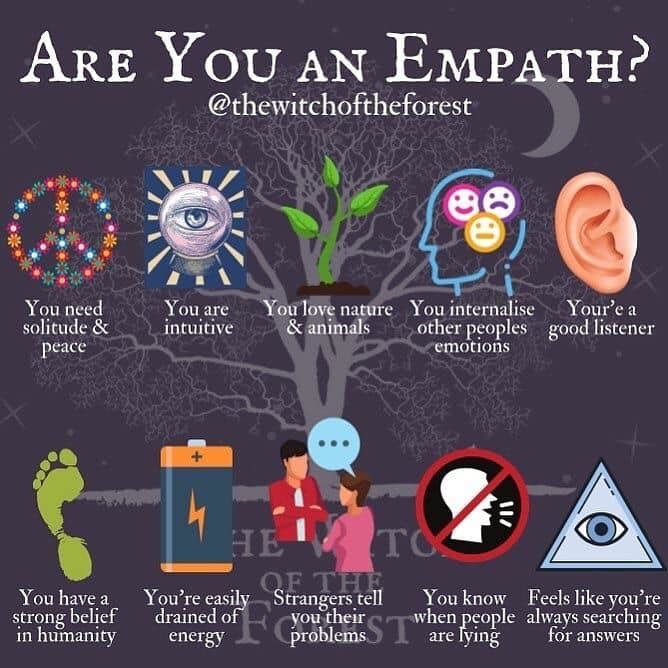 Would you describe yourself as an empath?