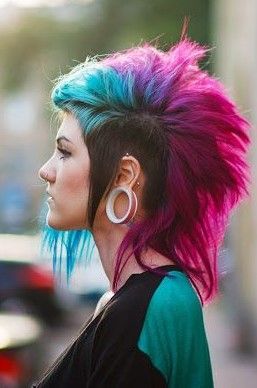 Really. Is the Mohawk fashion trend making a comeback to your city or neighborhood?