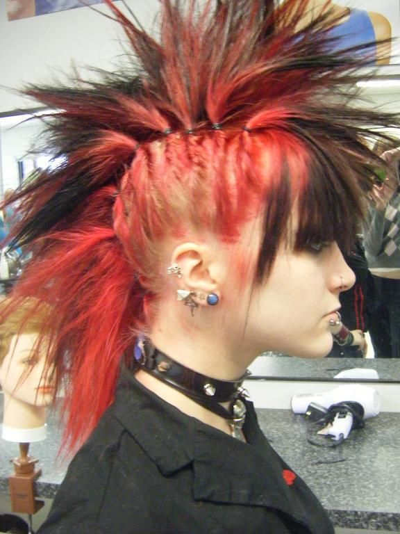 Really. Is the Mohawk fashion trend making a comeback to your city or neighborhood?