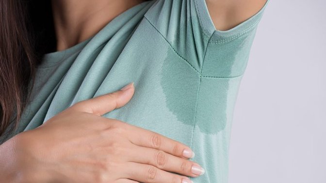 Do you tend to sweat a lot when on a first date?