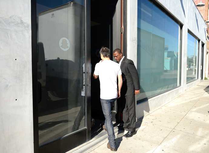 Do you hold the door open?