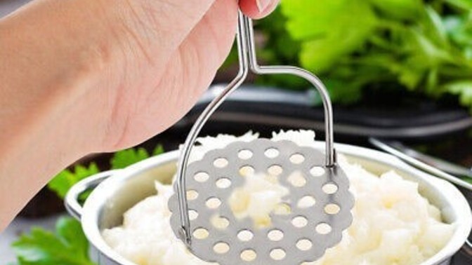 How to do you mash a potato?