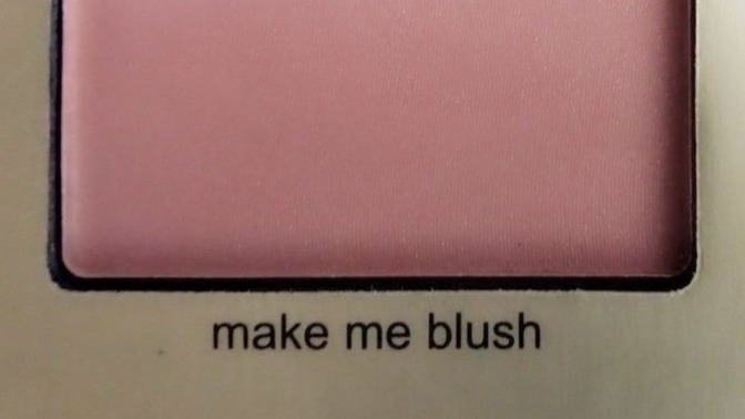 What's something that makes you blush?
