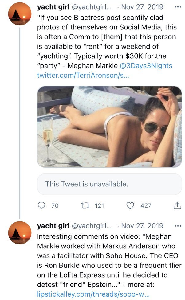 You ever hear of Celebrity Yachting?