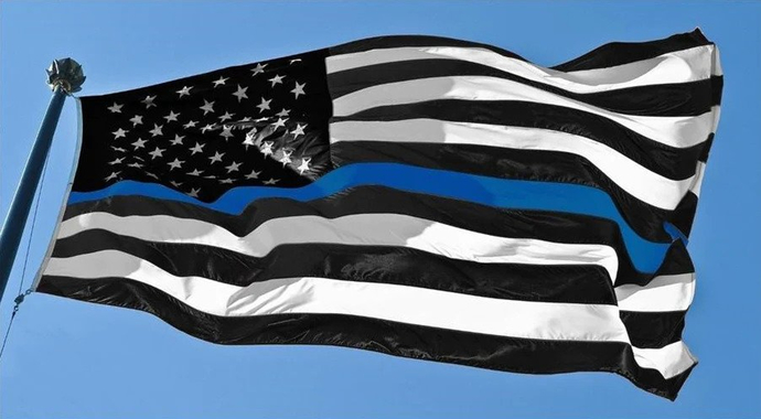 Would you be OK with the Blue Lives Matter flag being flown at the white house?
