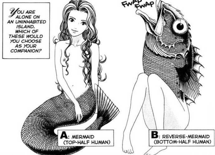 If mermaids were real, would you keep one in a massive aquarium at home?