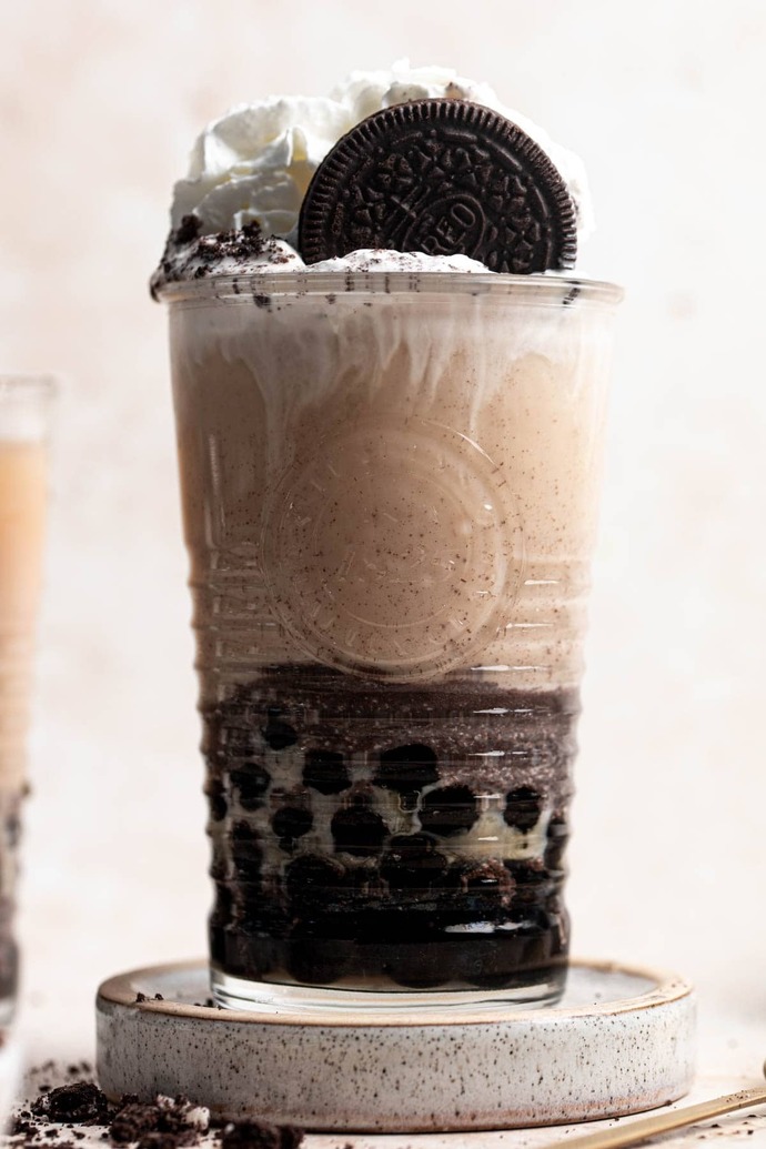 Would you drink oreo boba milk tea?
