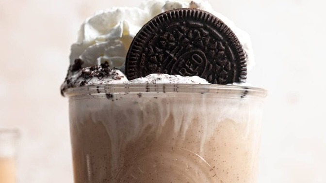 Would you drink oreo boba milk tea?