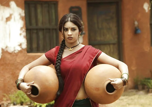 Girl with large jugs
