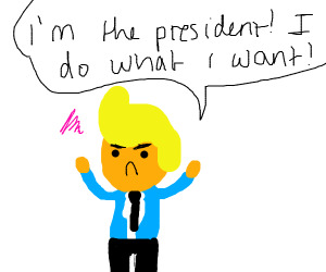 He makes demands... Or Else What....?