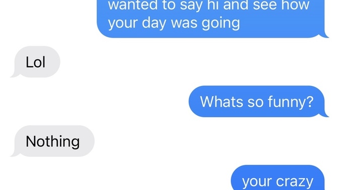 Did I fuck up texting her 😂?