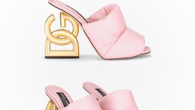 What do you think of this Dolce & Gabbana pink heels?
