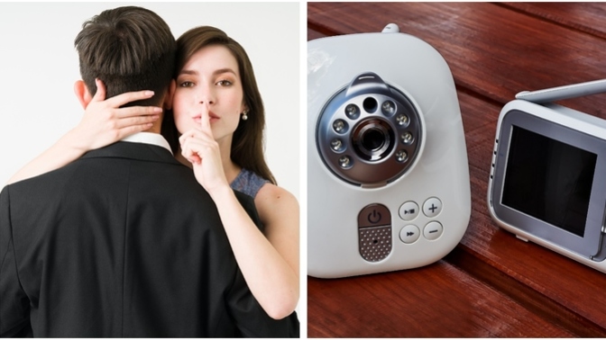 What's worse, catching the cheater in the act or finding out through your hidden camera?