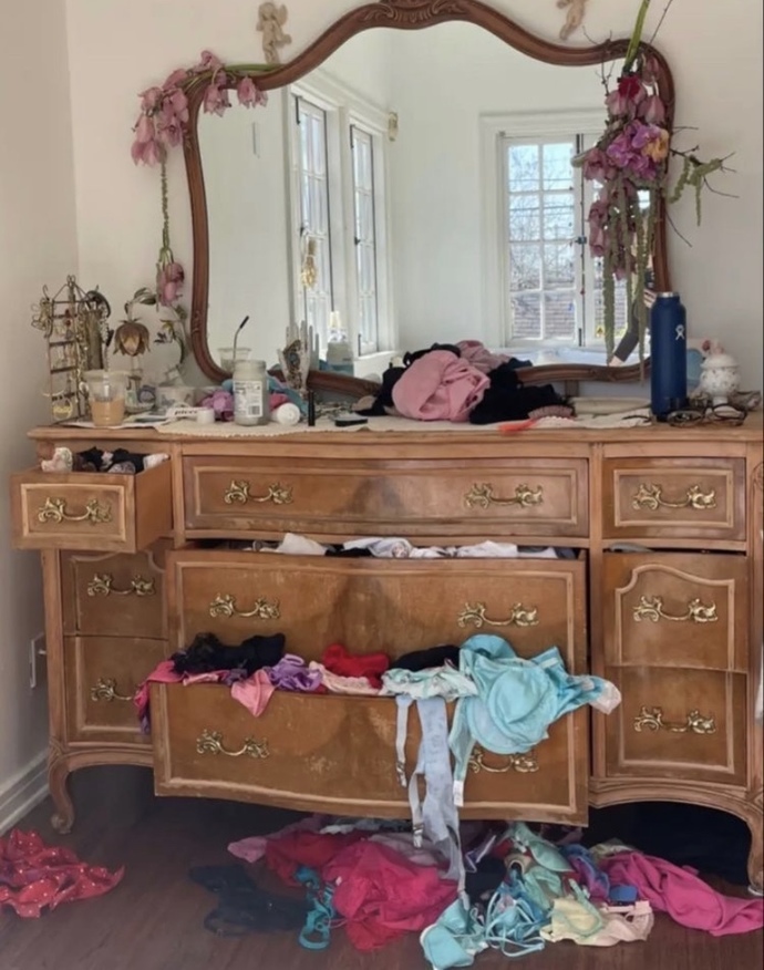 Why do you hang your under garments?