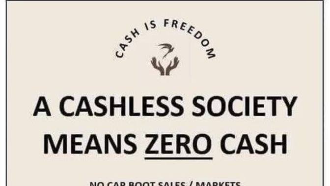 Are you worried about having to live in a cashless society?