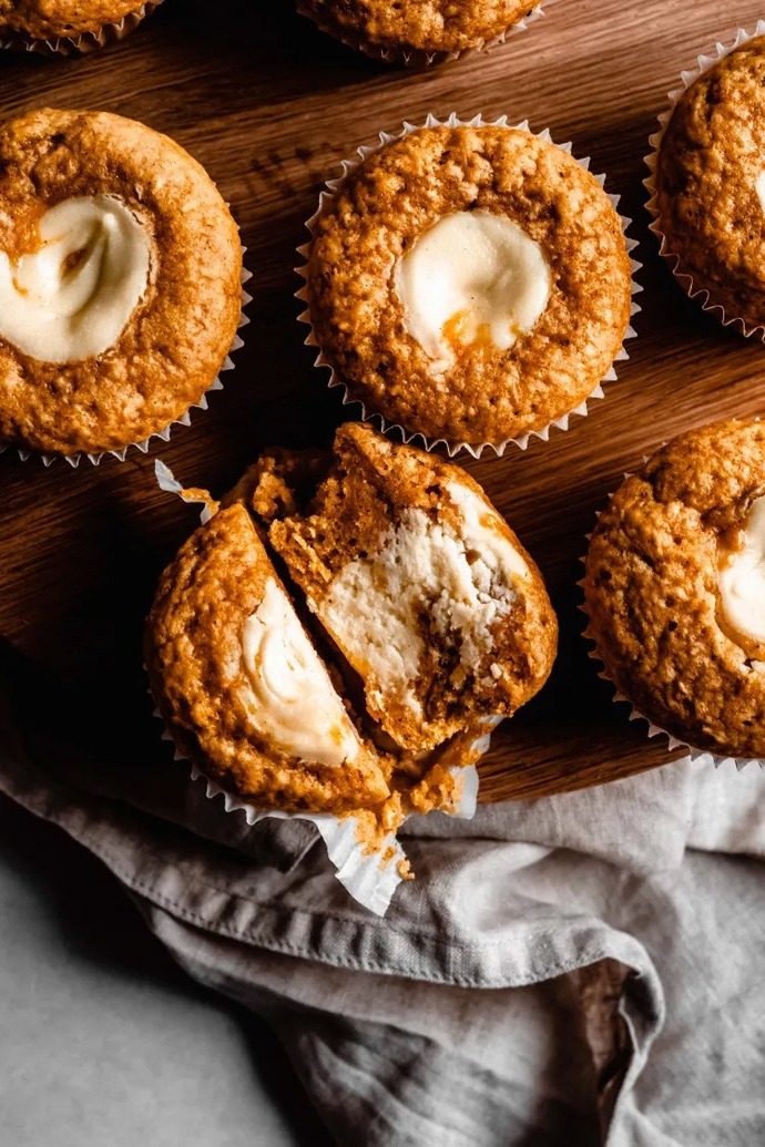 Would you eat Pumpkin Cream Cheese Muffins?