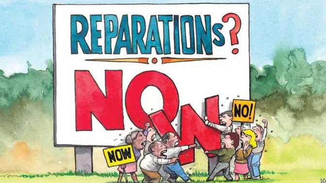 On Juneteenth, what are your thoughts on California giving reparations to African Americans?