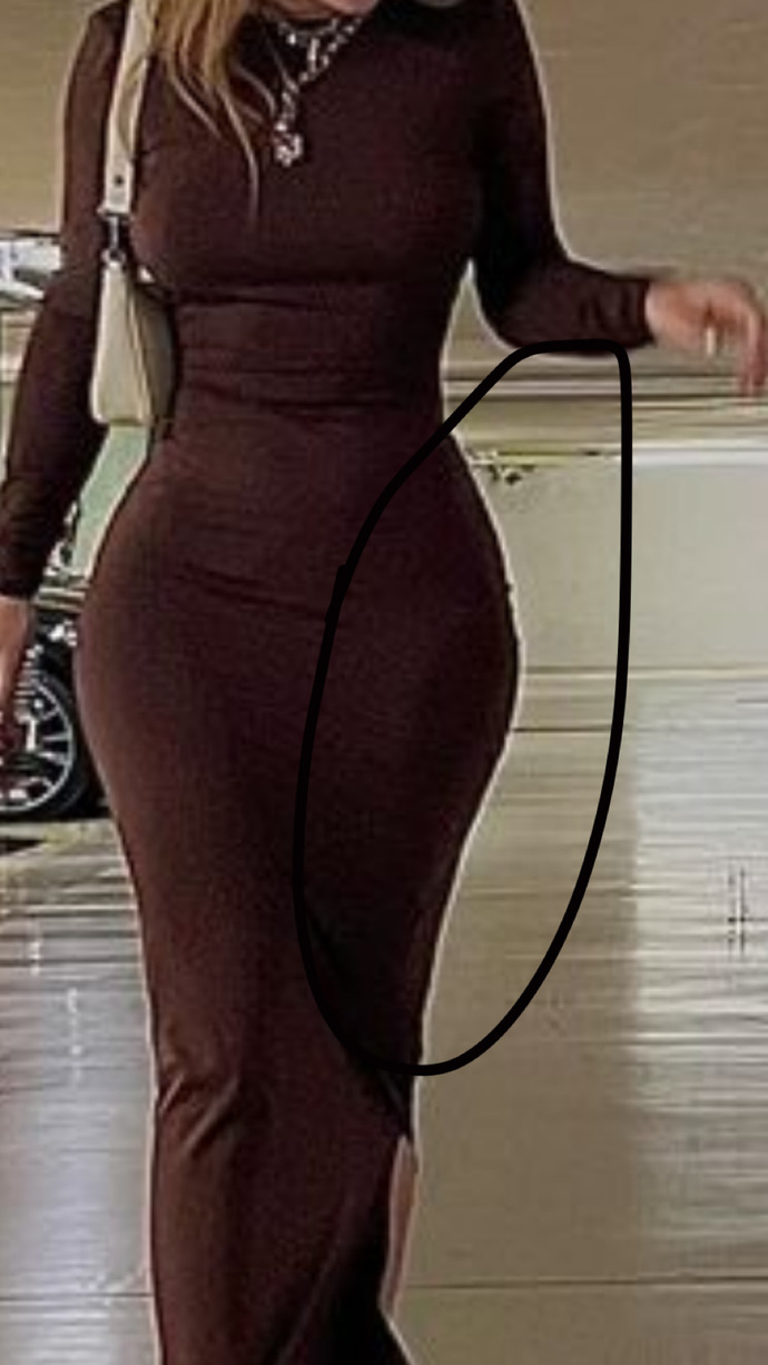 Can y’all see her hip pads?