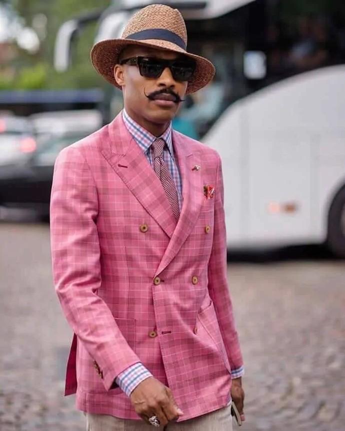 The pink attire fashion trend on men. Is it really kicking off in this generation, time, and age?