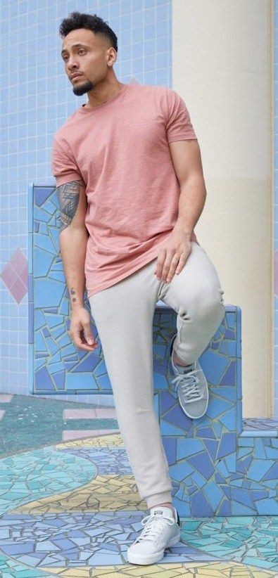 The pink attire fashion trend on men. Is it really kicking off in this generation, time, and age?