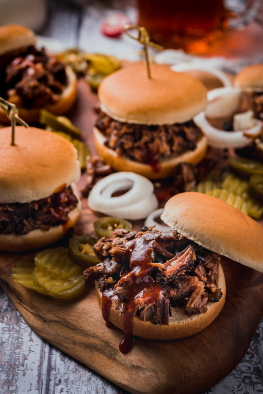 b. Smoked texas beef brisket