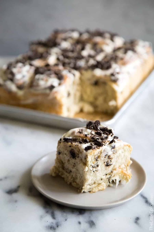 1. Cookies and Cream Rolls