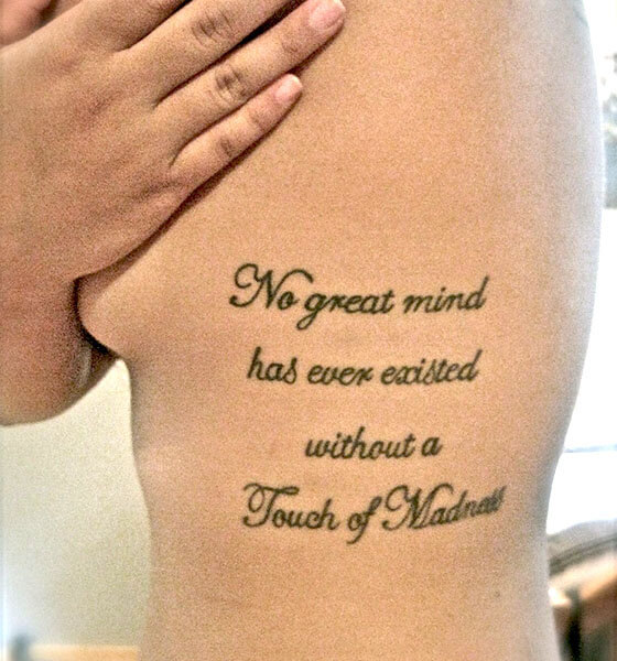 Are stomach tattoos on the ladies giving such an attraction?