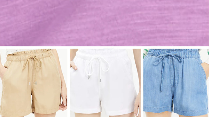 What pant colors looks best with this pink color?