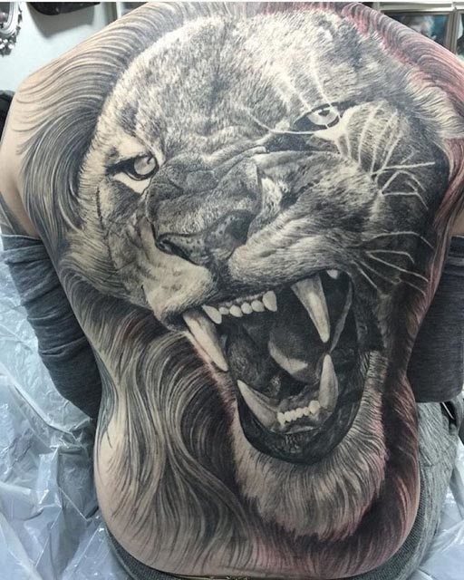 Are back tattoos on guys wicked and exciting to look at?
