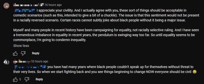 How do you feel about this racially tense discussion?