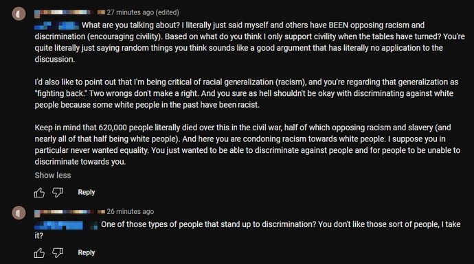 How do you feel about this racially tense discussion?