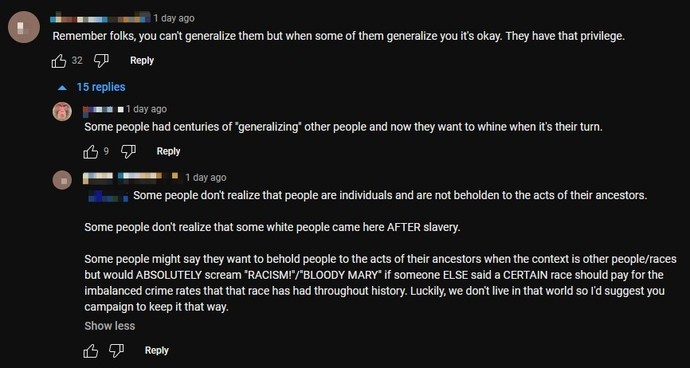 How do you feel about this racially tense discussion?