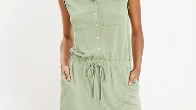 Rasberry pink or Green, which color to choose for this romper?